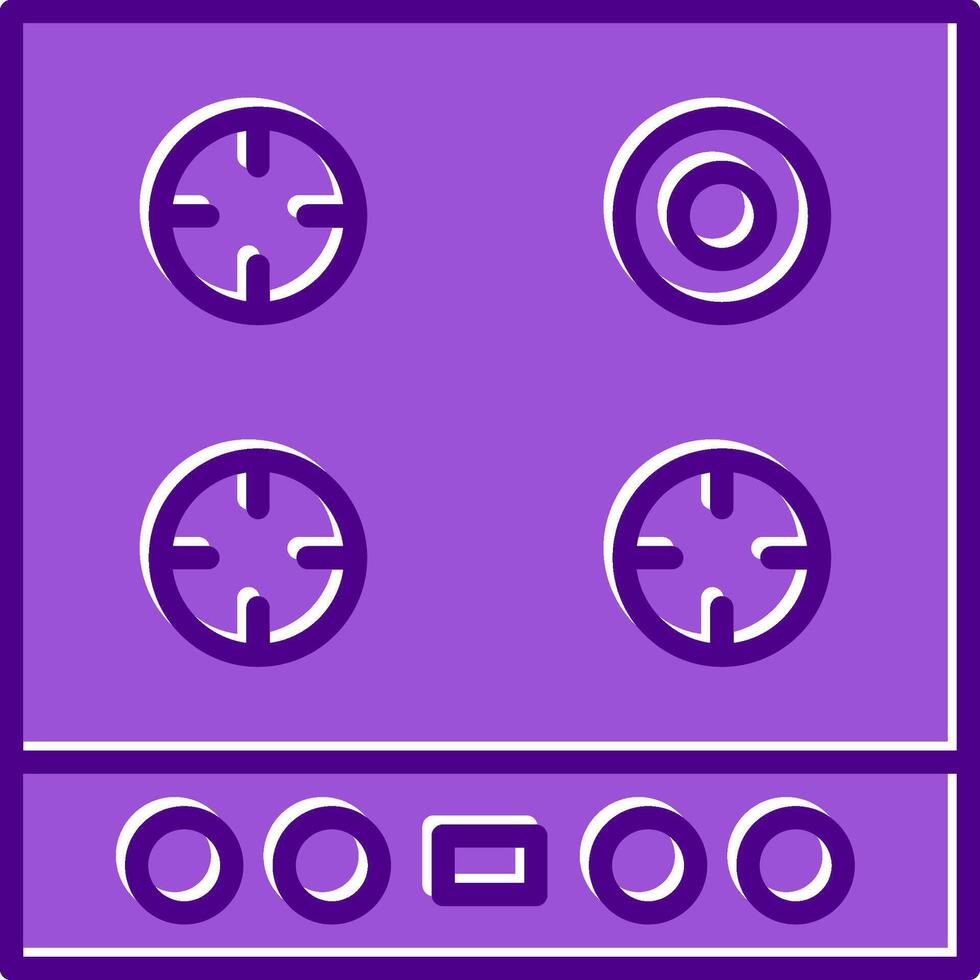 Hob Vecto Icon vector