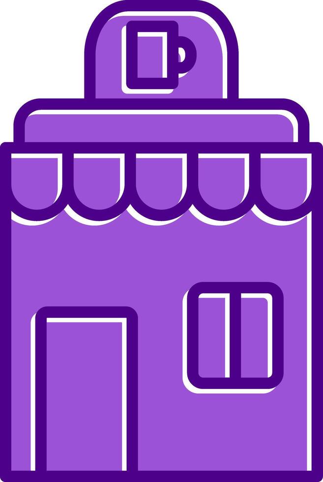 Cafe Vecto Icon vector