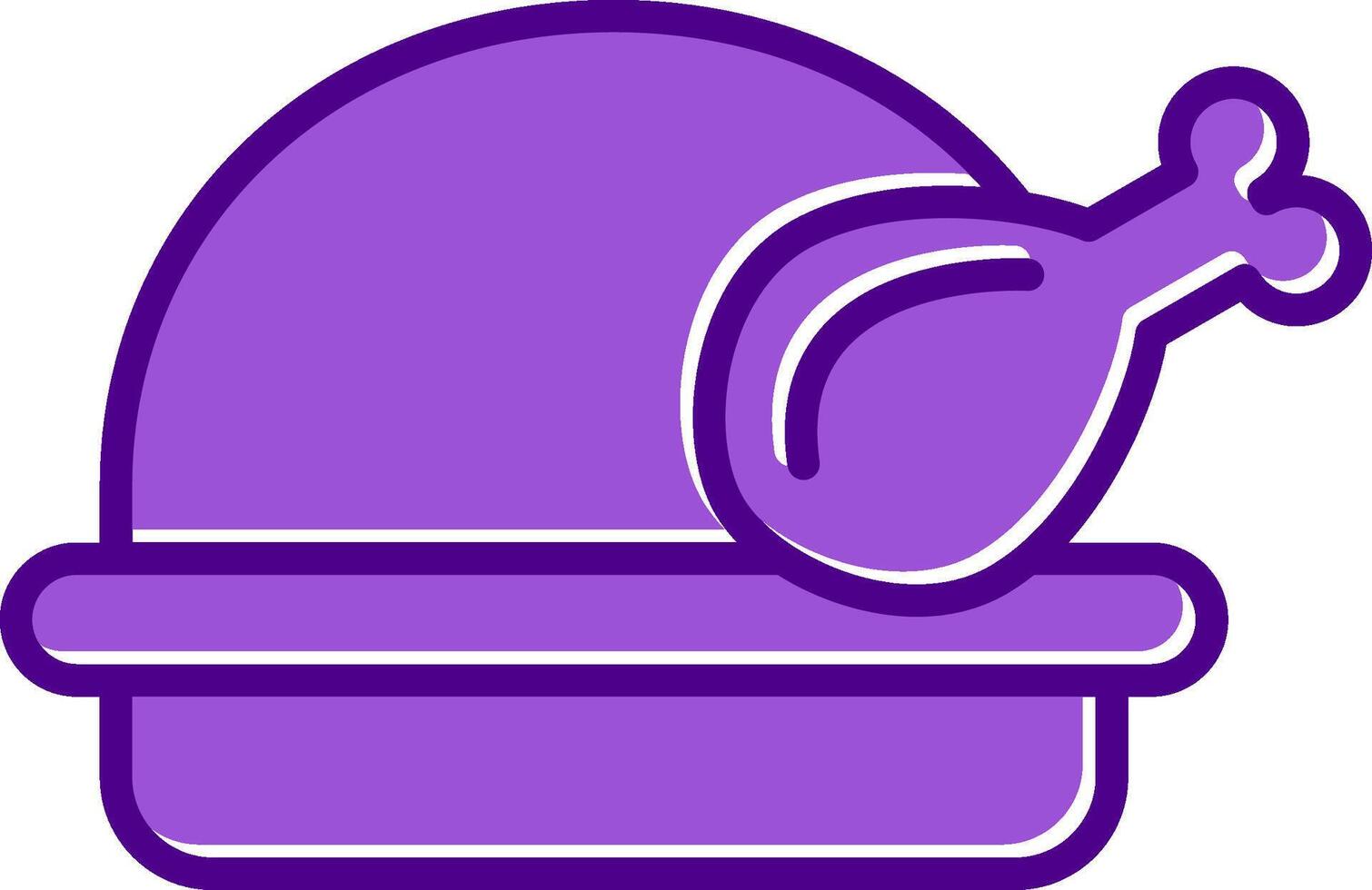 Chicken Vecto Icon vector