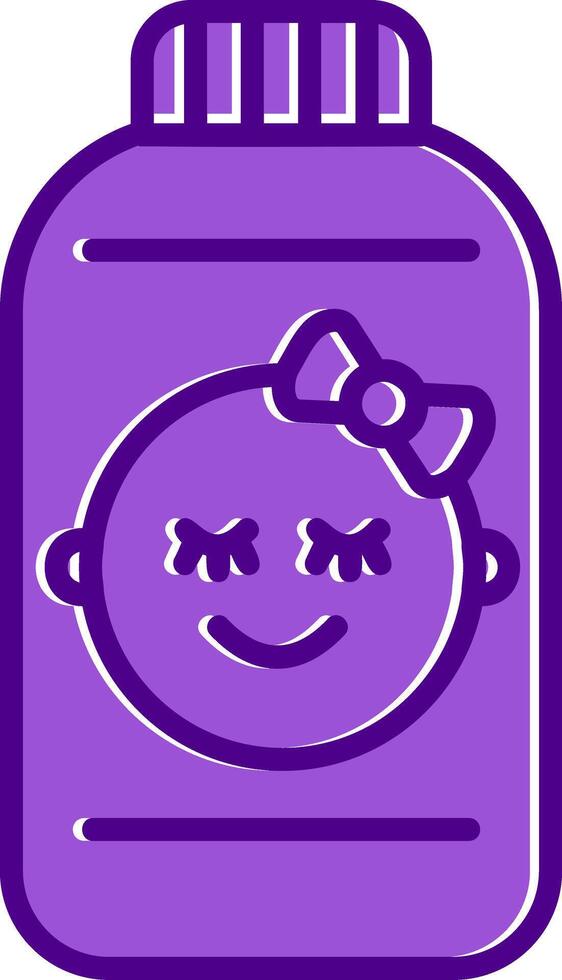 Baby Powder Vecto Icon vector