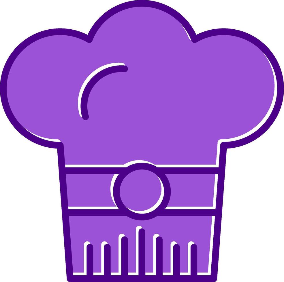 Chef Hat Vecto Icon vector