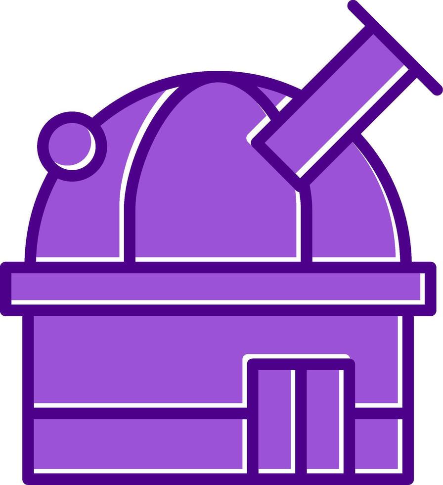 Space Observatory Vecto Icon vector