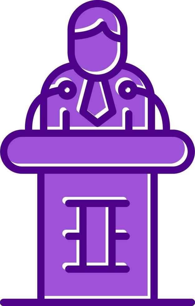 Briefing Vecto Icon vector