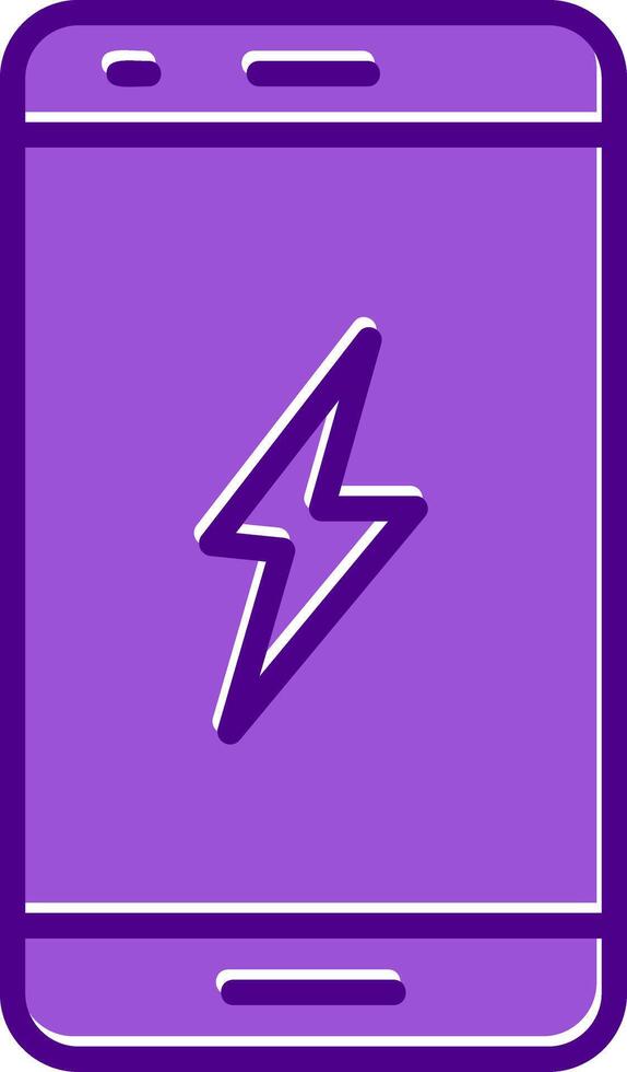 Recharge Mobile Vecto Icon vector