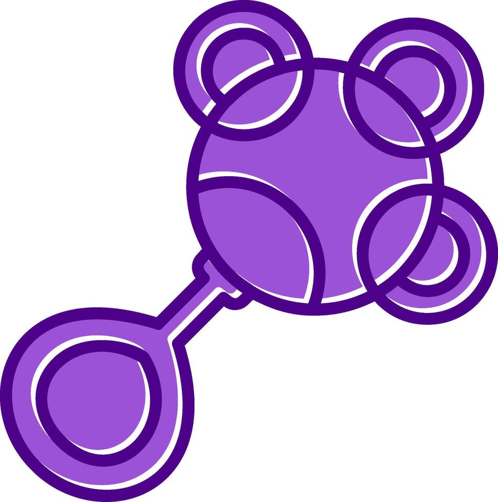 Rattle Vecto Icon vector