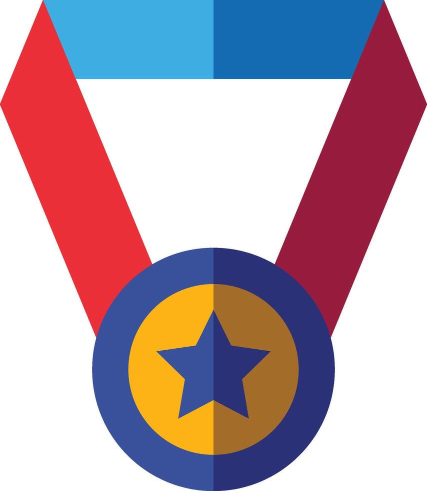 Medal Icon. Medal Vector icon. Achieve vector icon illustration sign