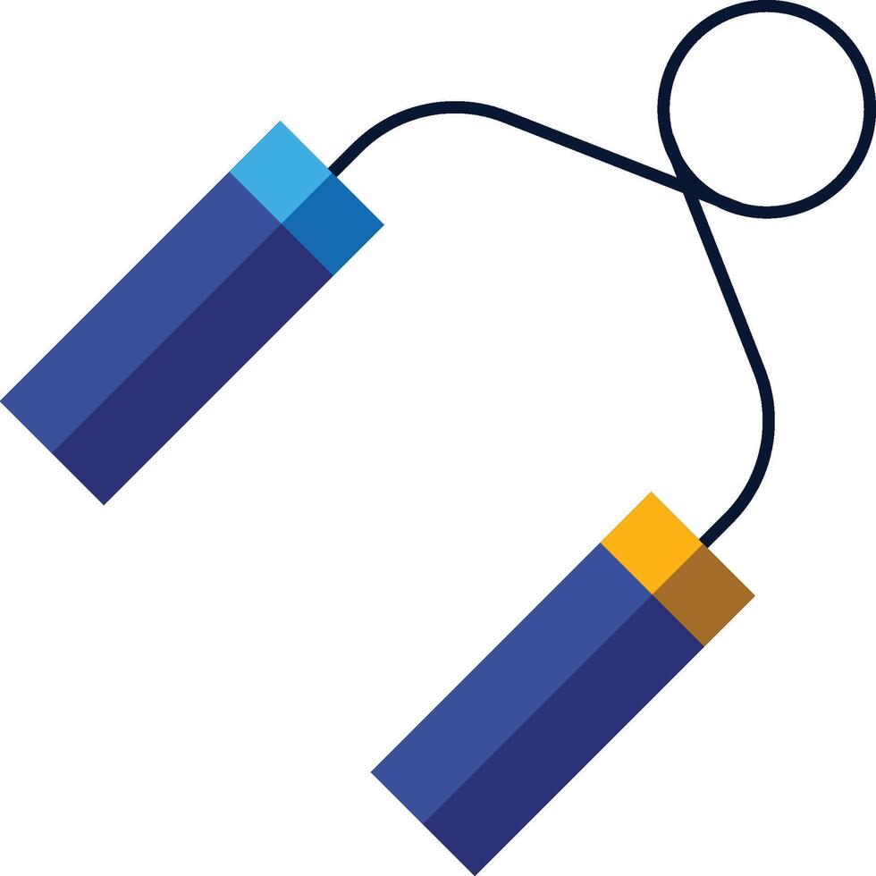 Jumping Rope Icon. Skipping rope icon vector