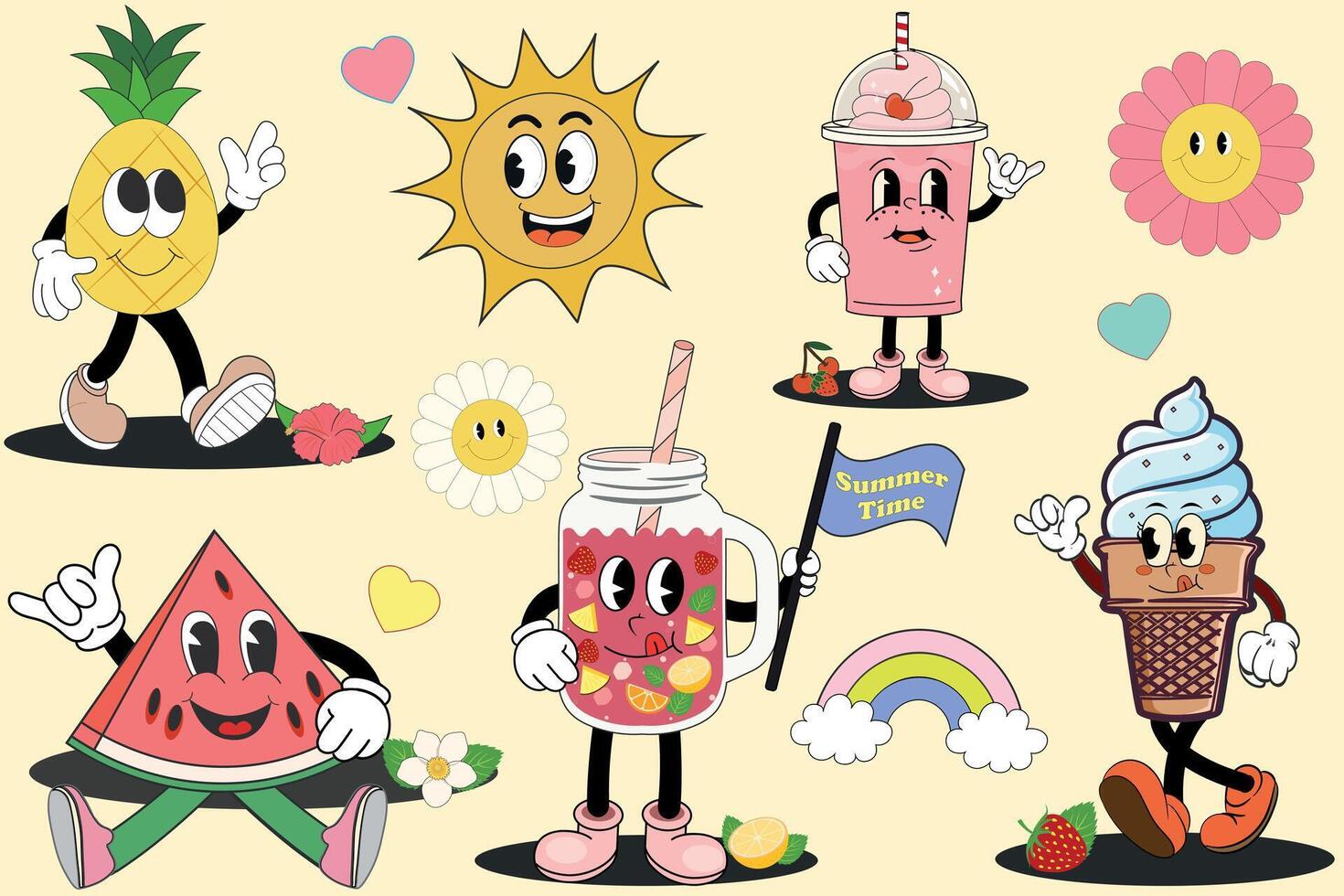 Summer Is Coming Cute Lemonade Character Tshirt Summer Is Coming Cute Lemonade Character Tshirt