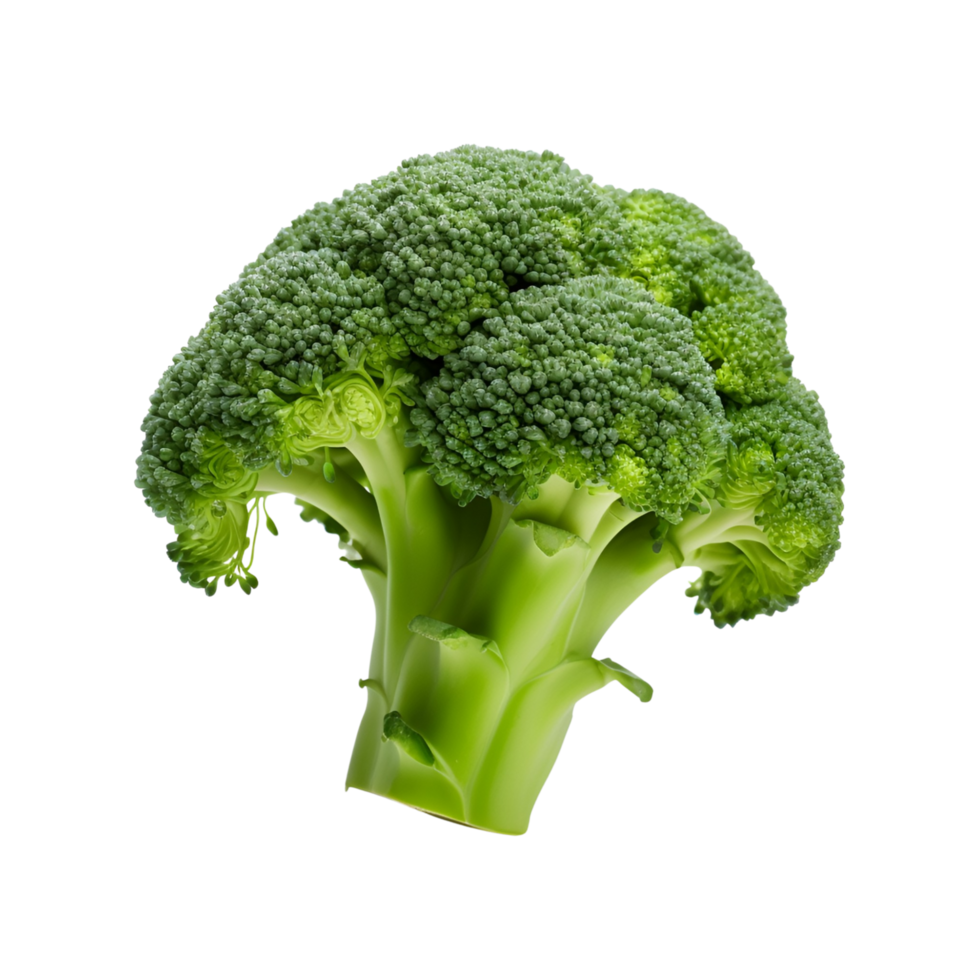 AI generated Broccoli ,leaf vegetable Generative AI png