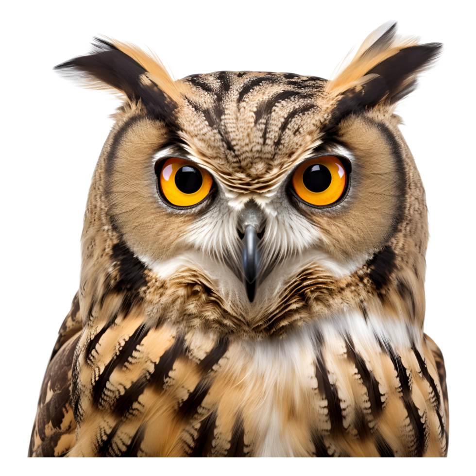 AI generated eagle-owl ,bird ,animal Generative AI png