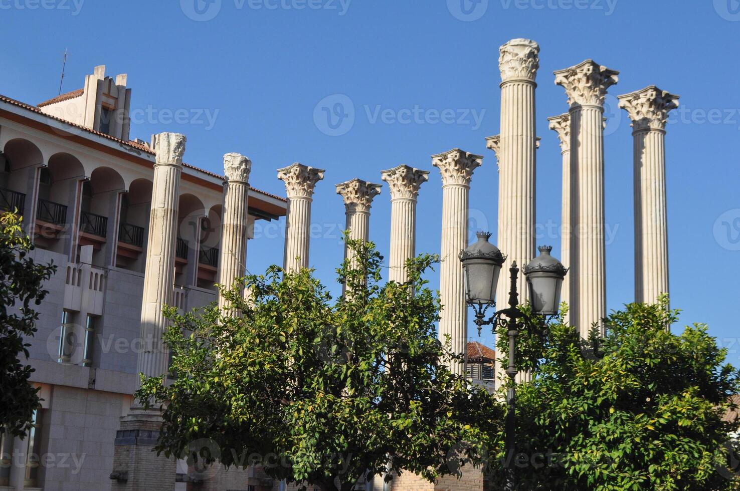 Roman tempe in Cordoba photo