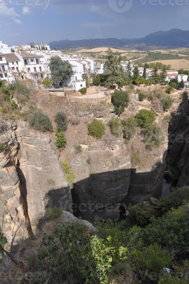 View of the city of Ronda photo