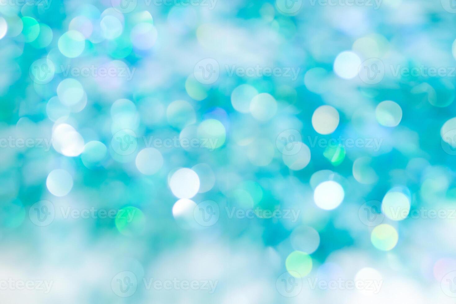 Lights on blue background. holiday bokeh. Abstract. Christmas background. Festive abstract background with bokeh defocused lights and stars photo