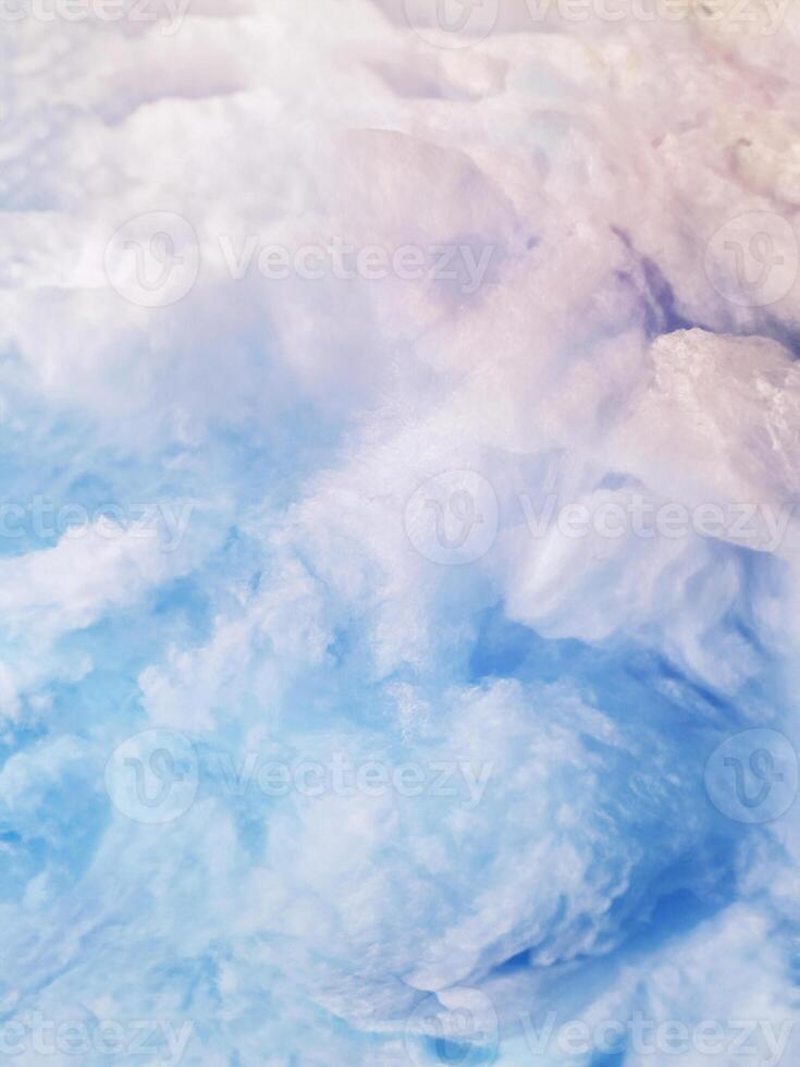 Pastel sweet cotton candy vertical background photo