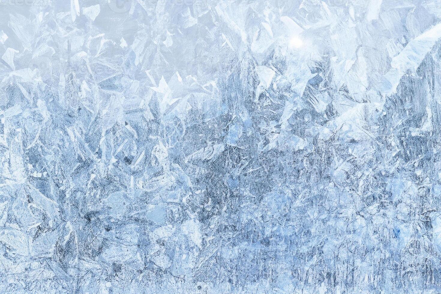 winter patterns window trees, abstract seasonal ice background photo