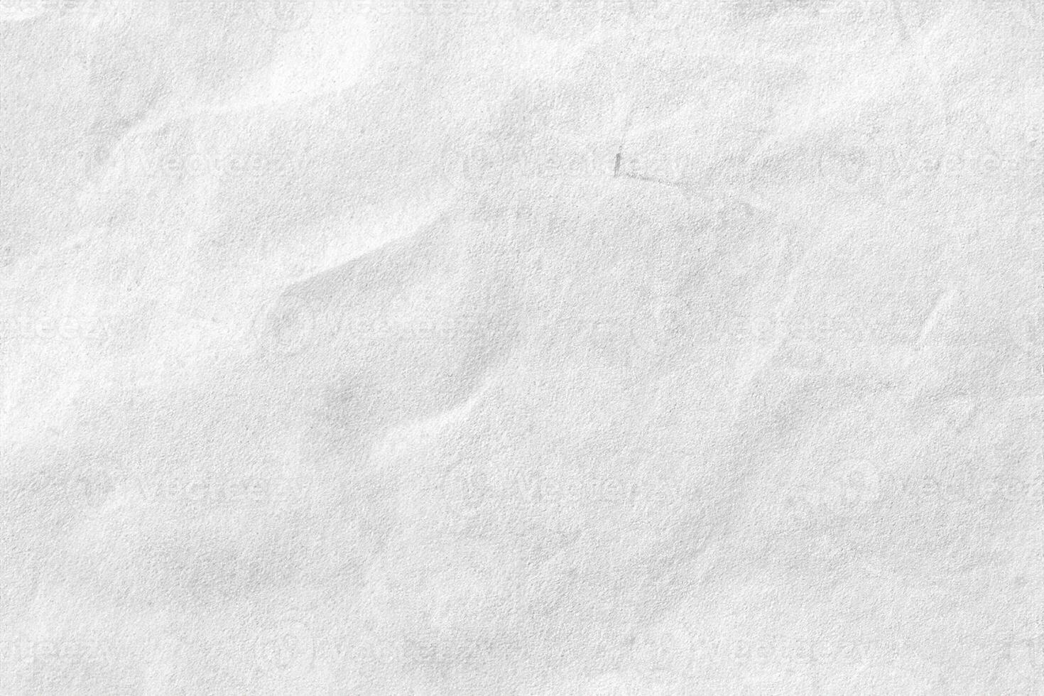 White crumpled paper texture background. Close-up. photo