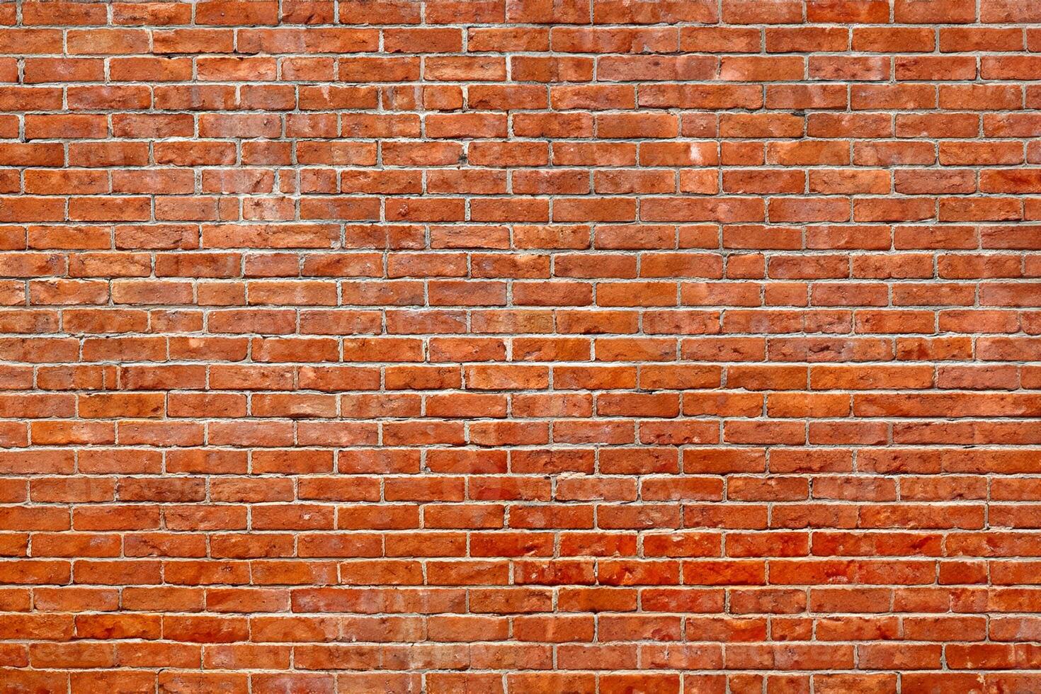 the old red brick wall photo