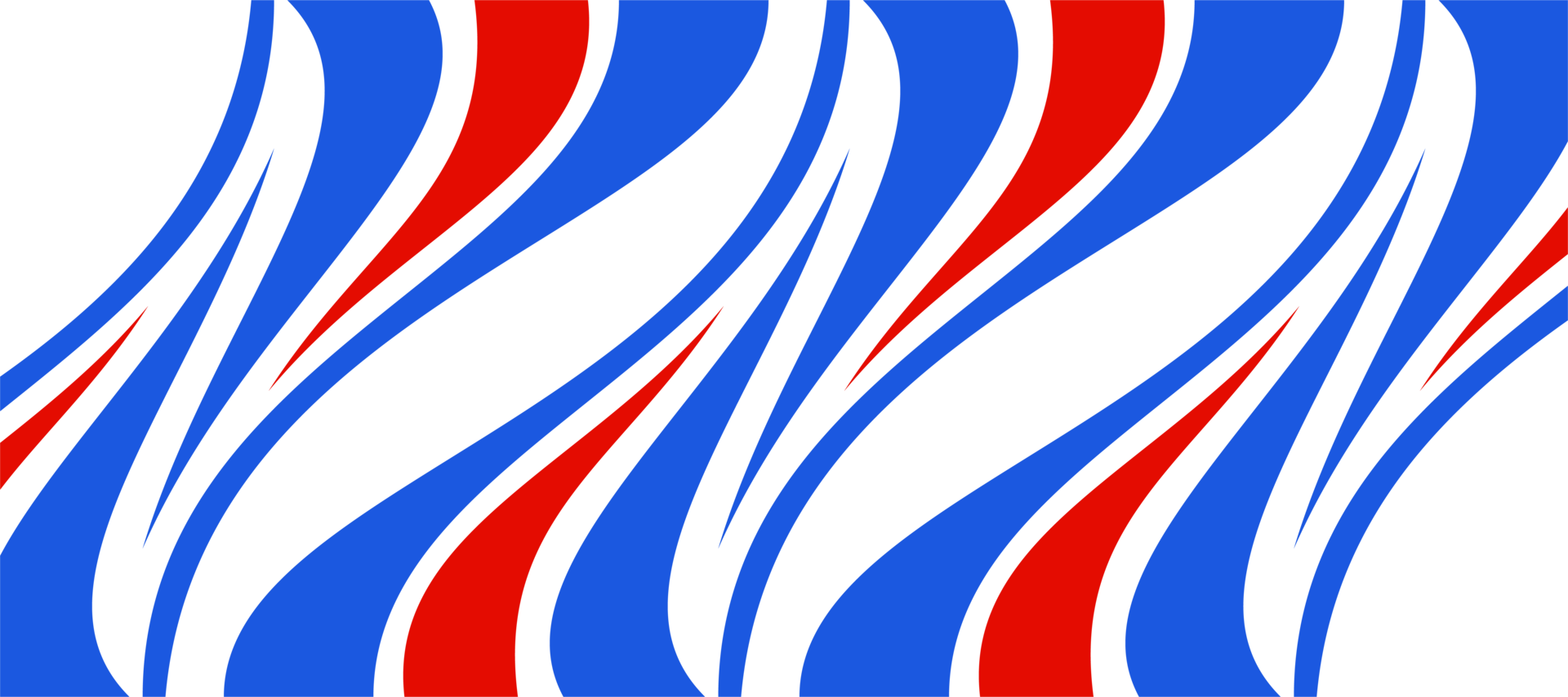 wavy swirl red blue design transparent background png