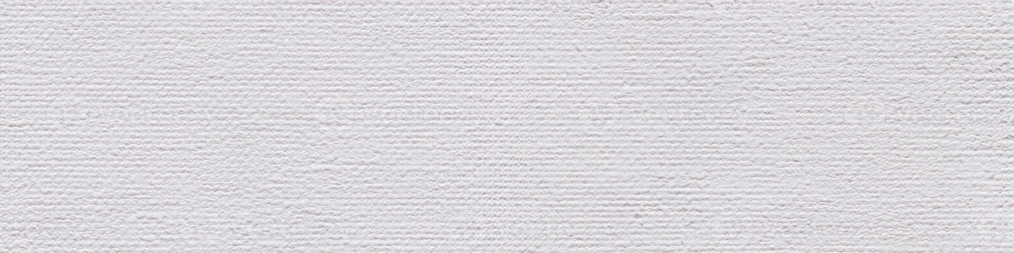 Classic white acrylic canvas background as part of your creative work. Seamless panoramic texture. photo