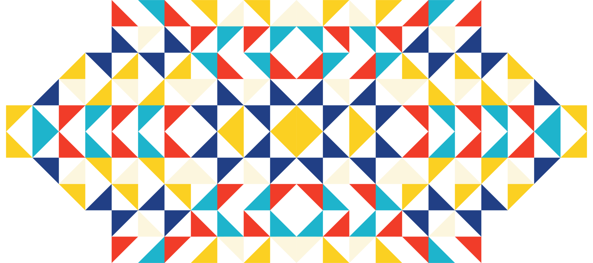triangle colorful hipster geometric mosaic banner design transparent background png