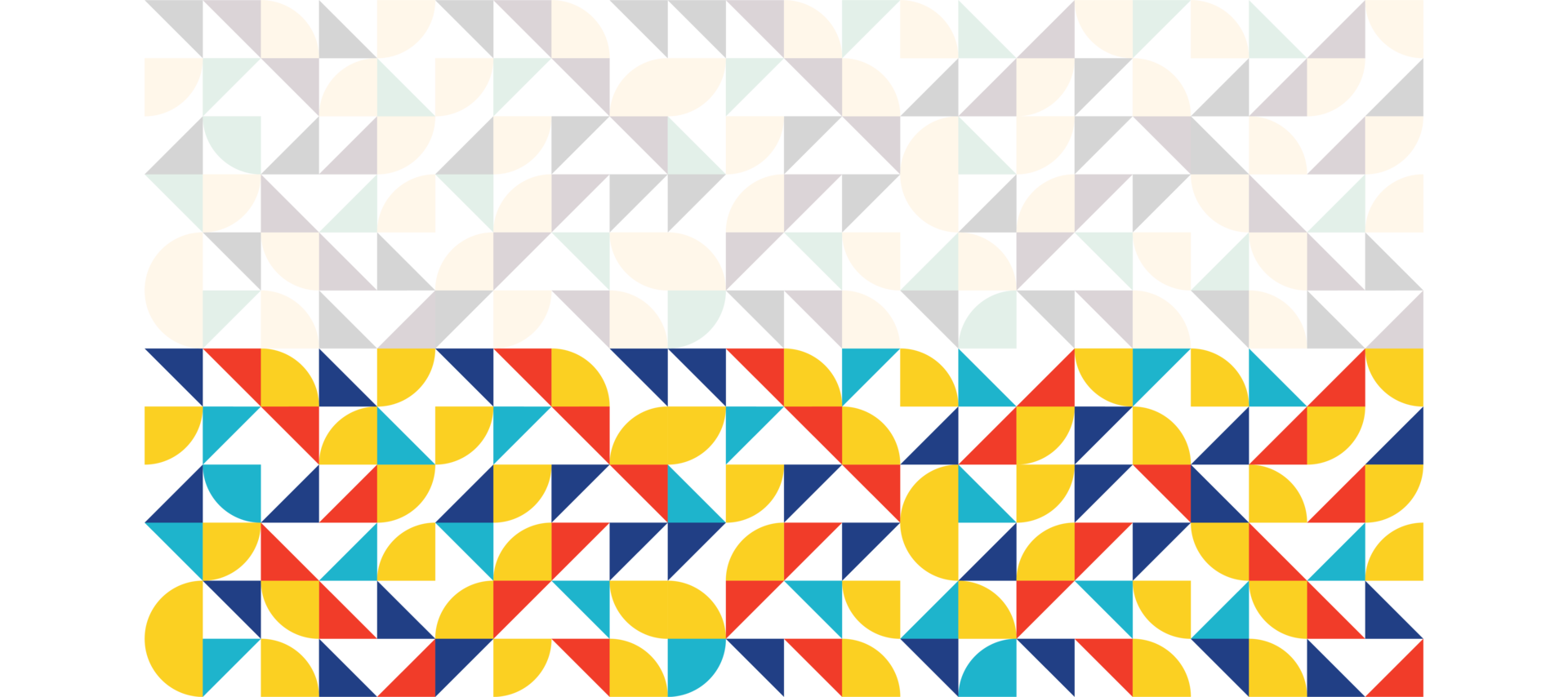 triangle colorful hipster geometric banner design transparent background png