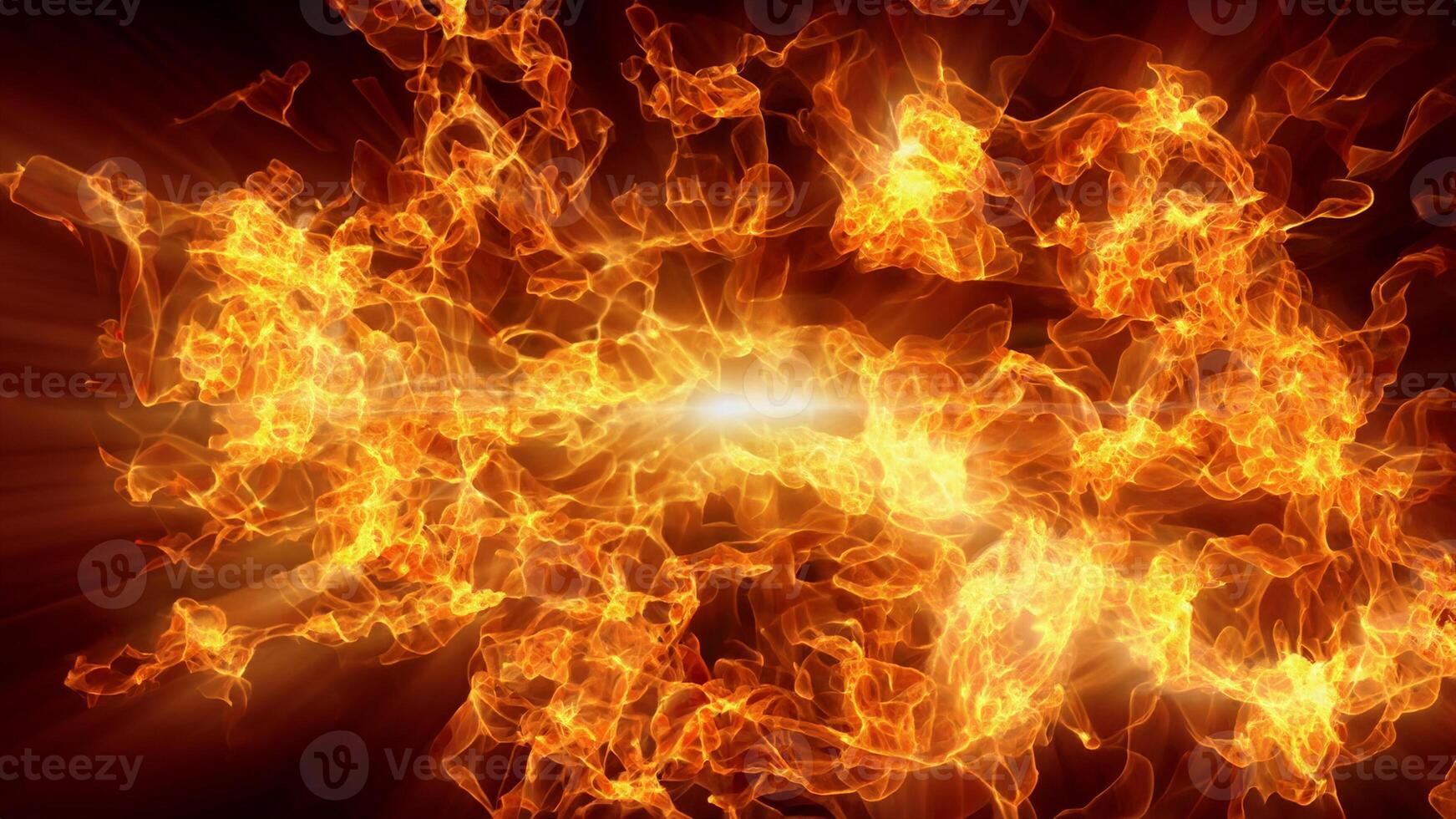 Abstract blaze fire flame texture background. Light ray beam. photo