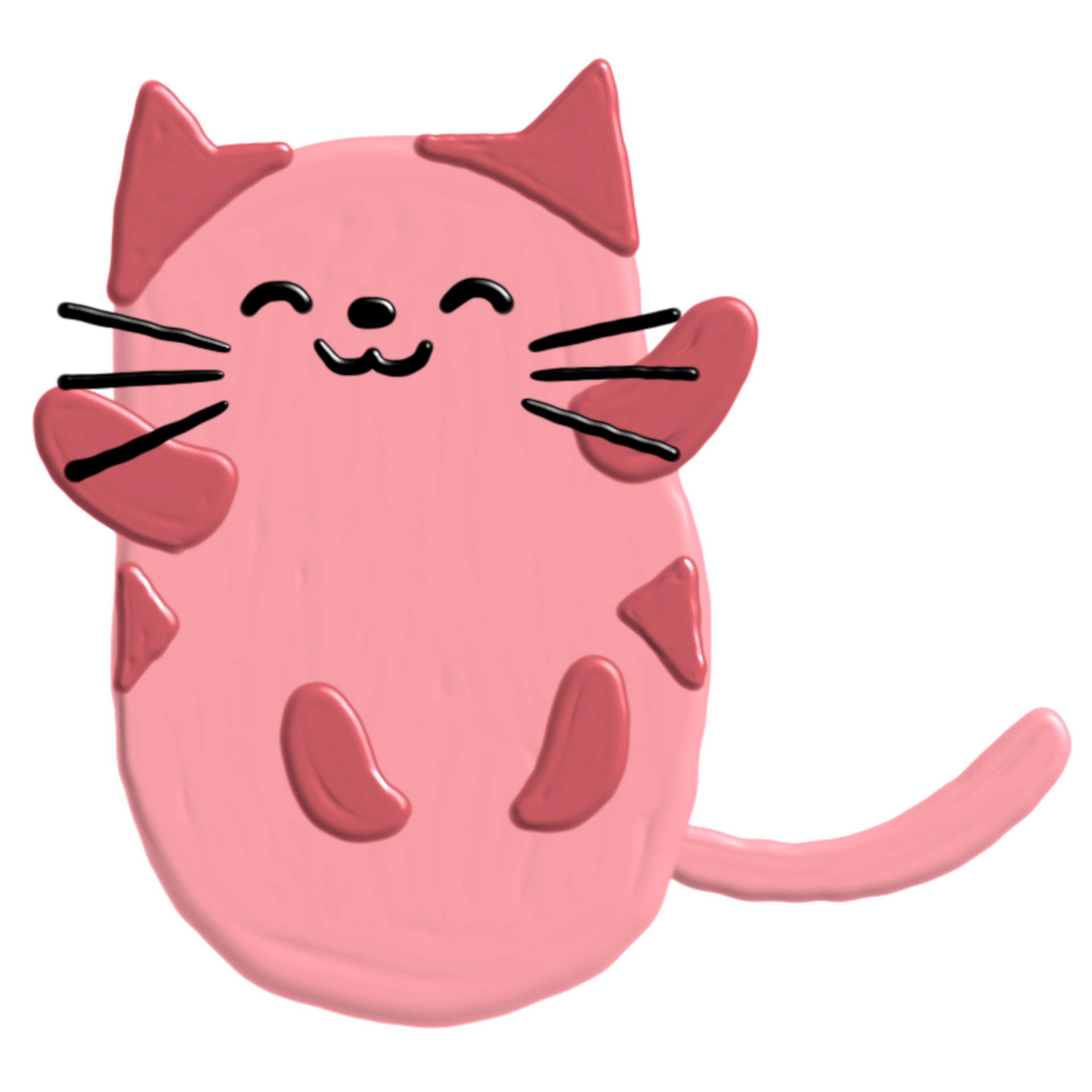 Cute Cat With Acrylic Paint 38080562 PNG tile-coasters-alcohol-ink-painted-on-ceramic-tile-coasters-sunflower