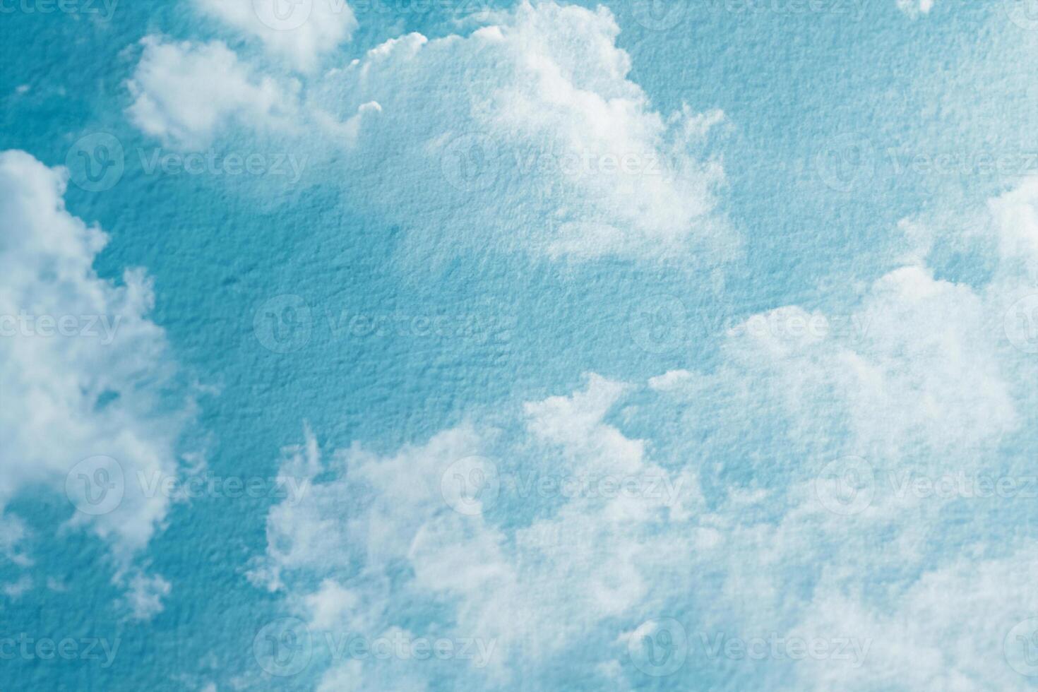 Double exposure of cloud and sky of paper texture for background Abstract,postcard nature art pastel style,soft and blur focus. photo