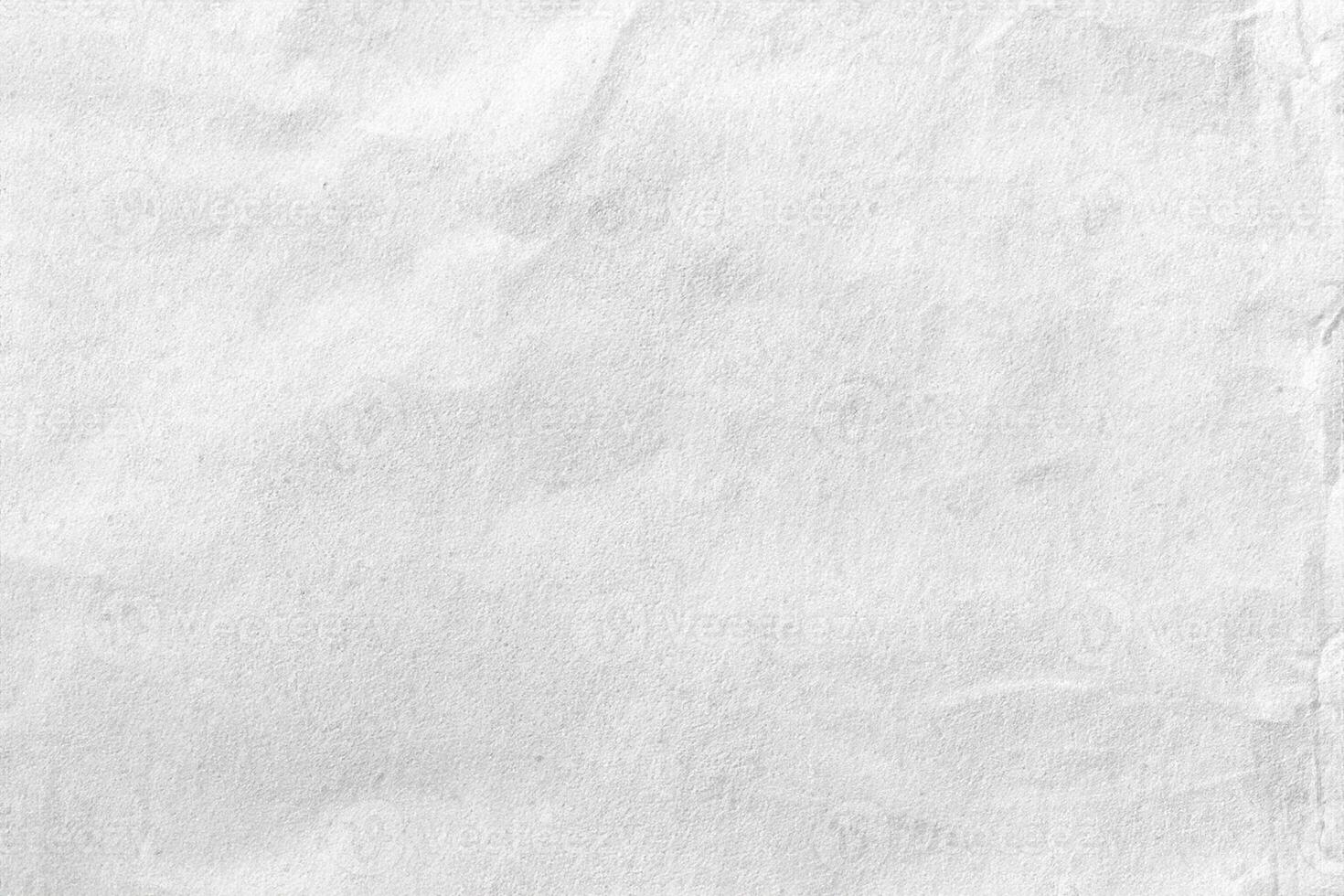 White crumpled paper texture background. Close-up. photo
