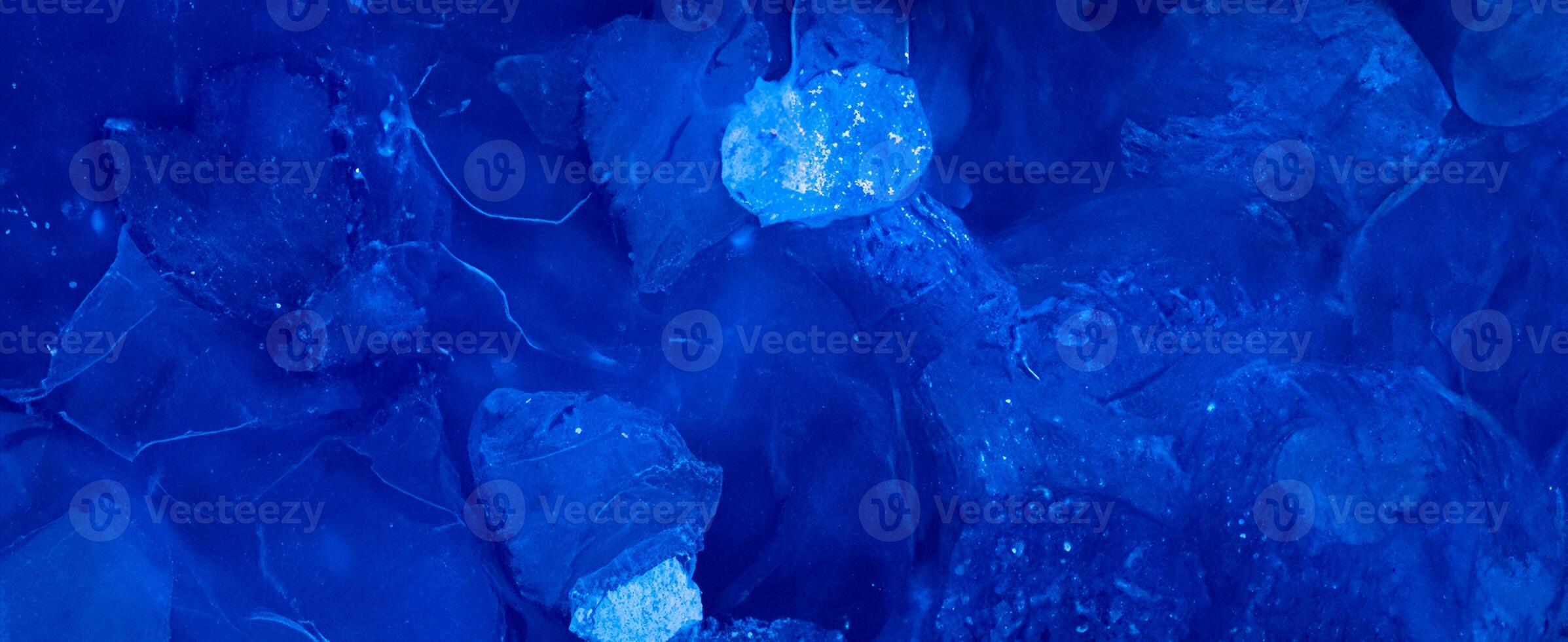 Abstract blue and ink blue colorful marble granite natural stone paper ocean texture background banner panorama photo