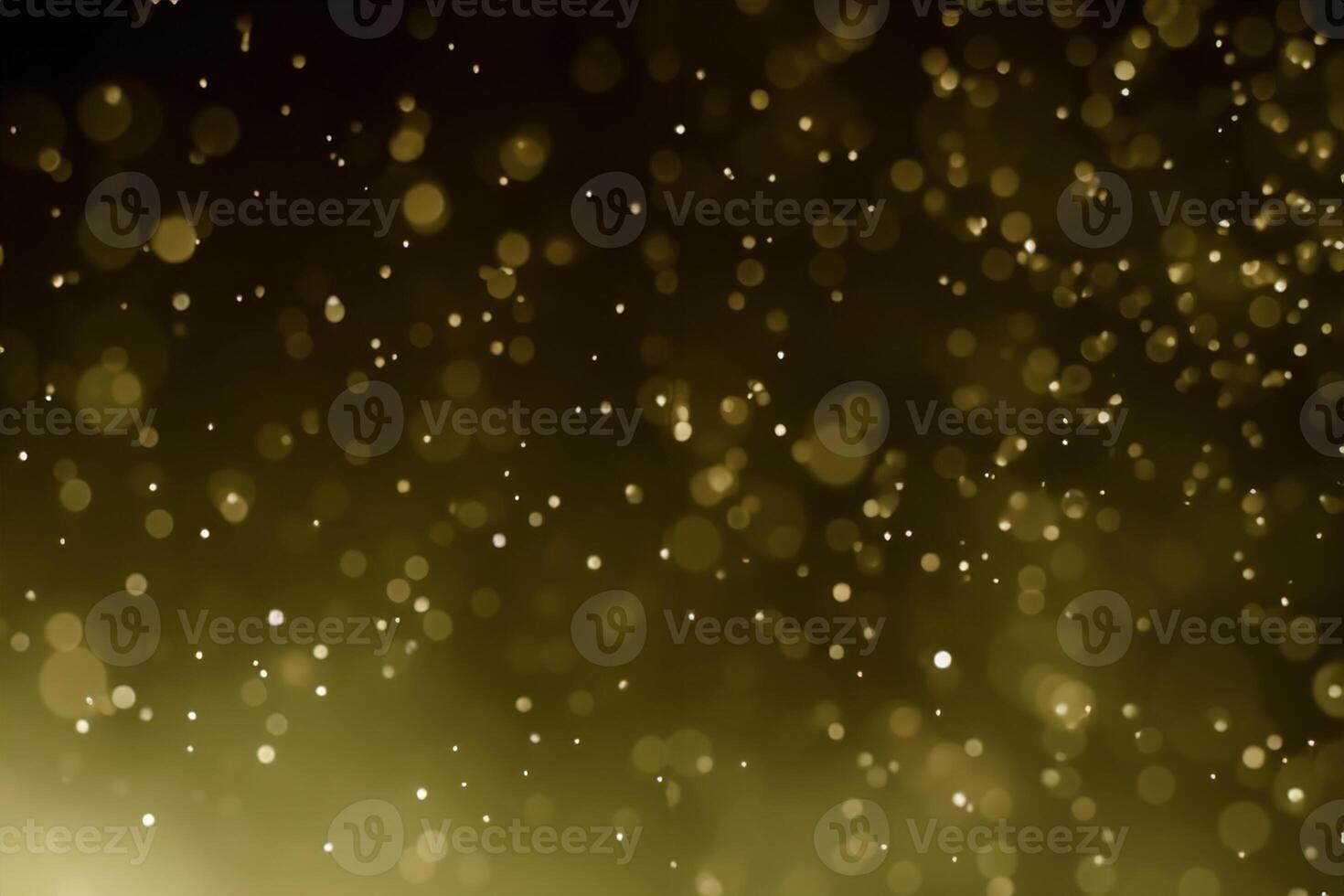 abstract golden background with stars photo