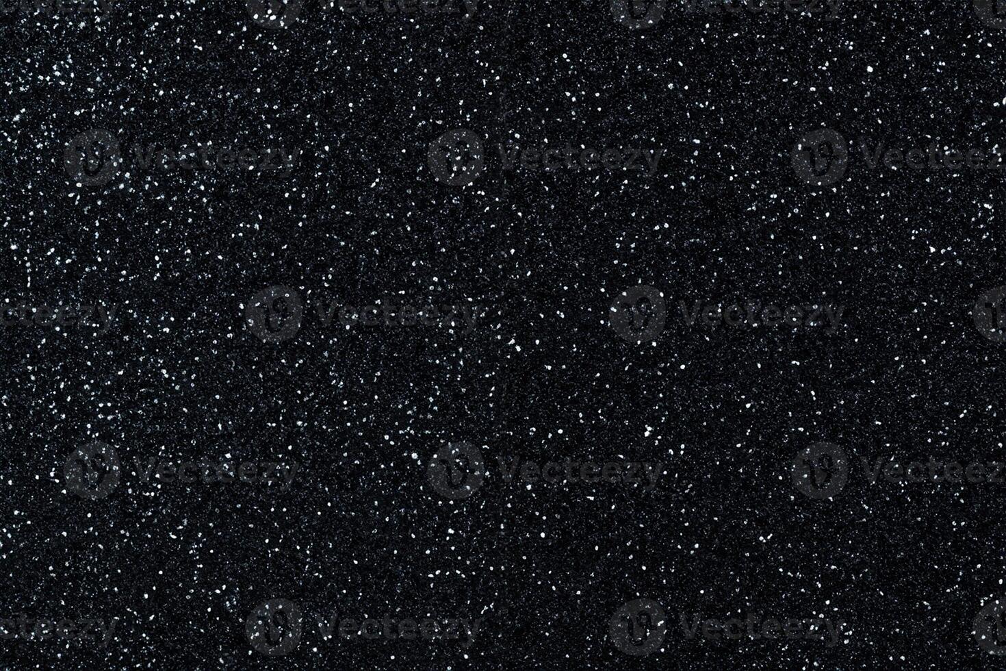 Perfect black glitter background, new texture for personal stylish design look. High quality texture. photo