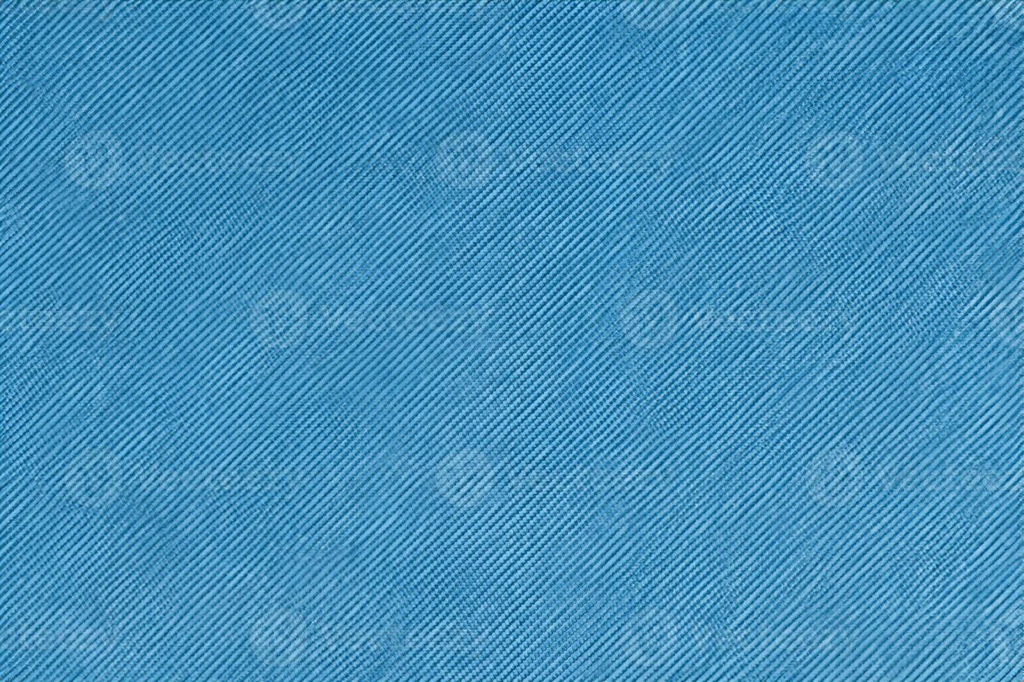 Blue velveteen upholstery fabric texture background. photo