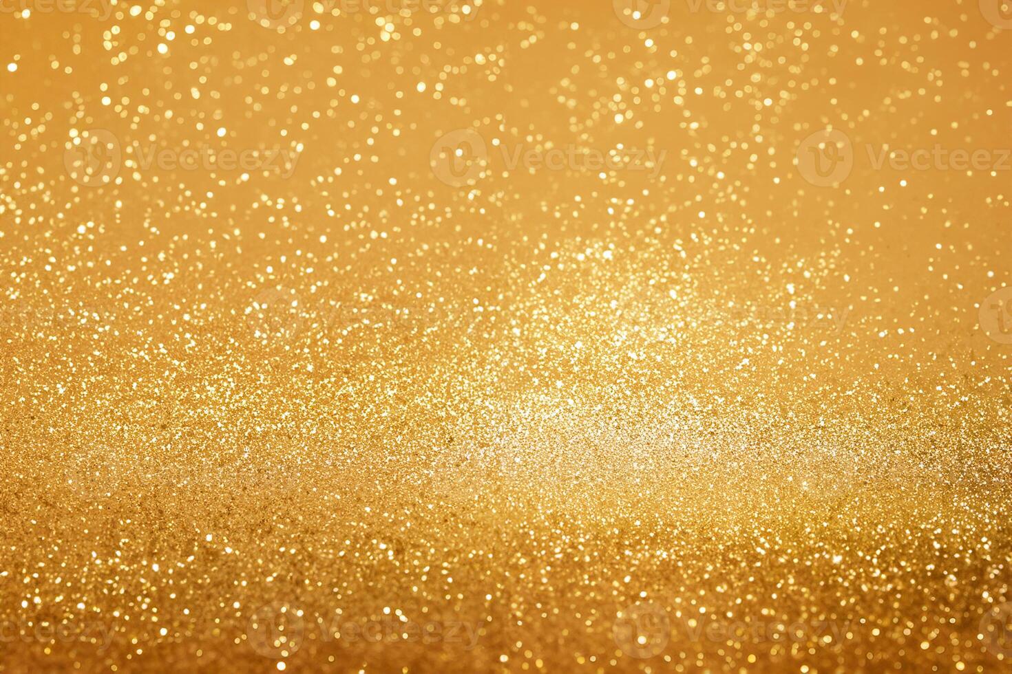golden christmas background with glossing sequins photo