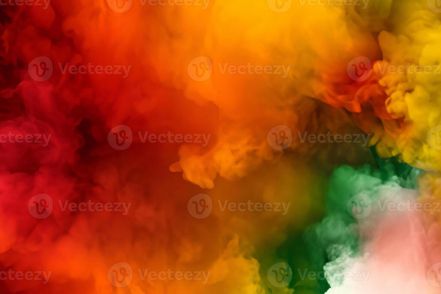 Abstract colorful, multicolored smoke spreading, bright background for advertising or design, wallpaper for gadget photo