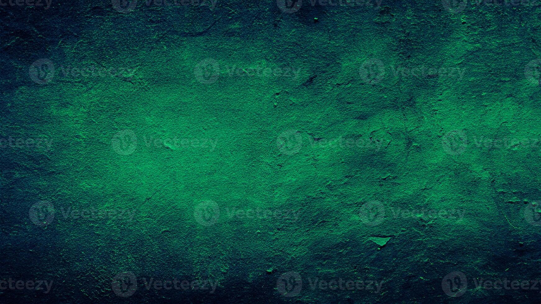 abstract grunge dark green texture background of wall concrete photo