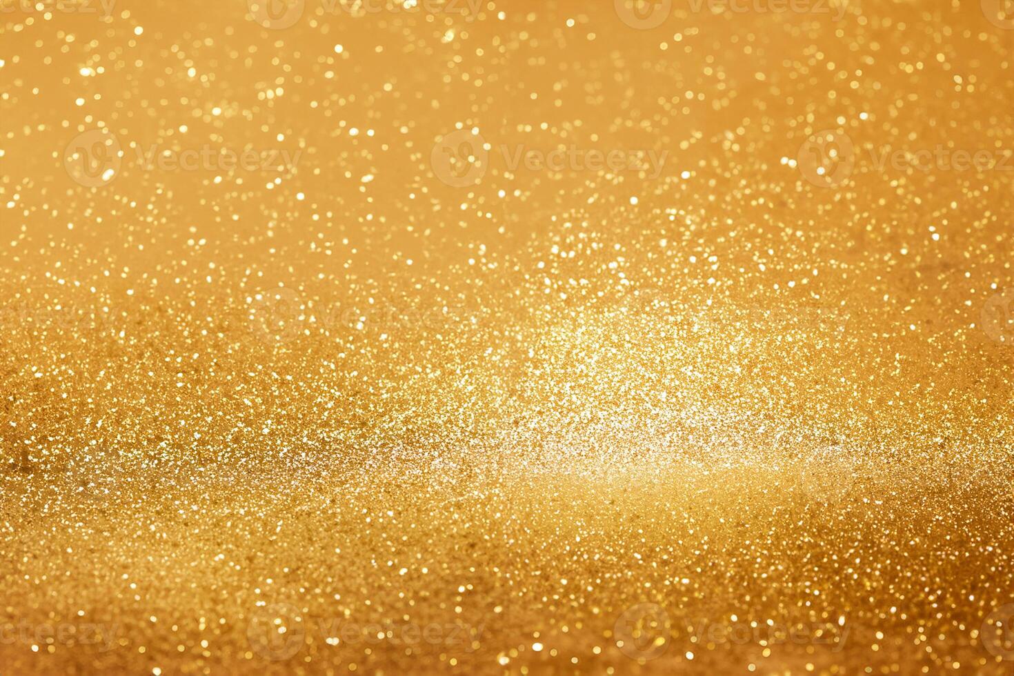 golden christmas background with glossing sequins photo