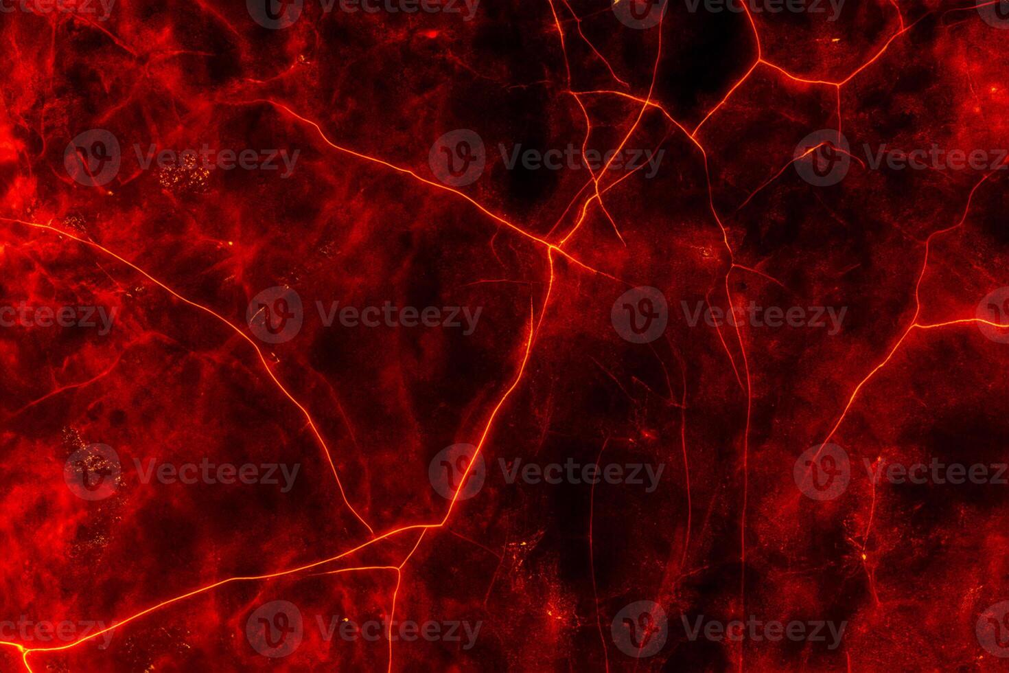 heat red cracked ground texture after eruption volcano photo