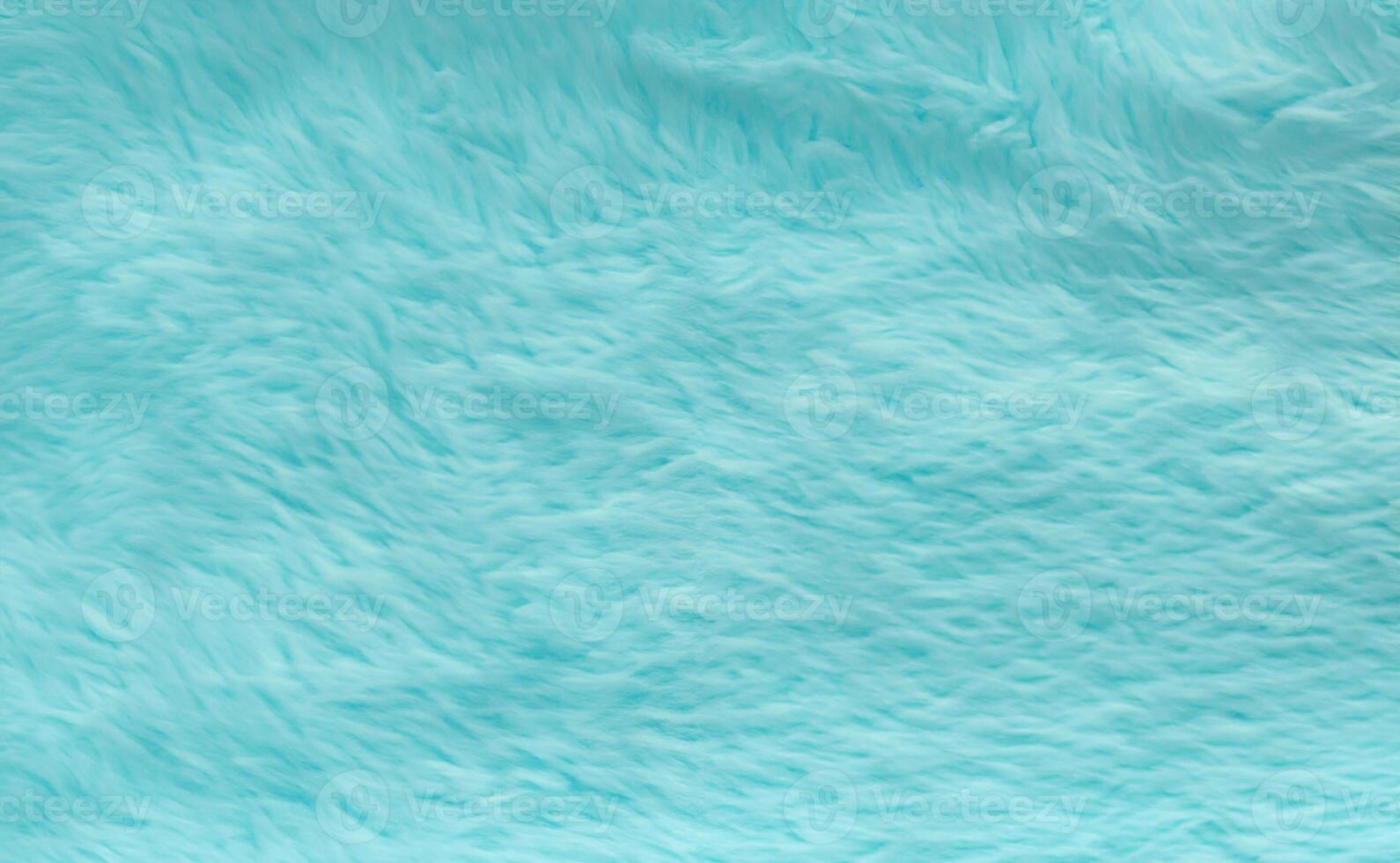 abstract blue green color fluffy wool texture background photo