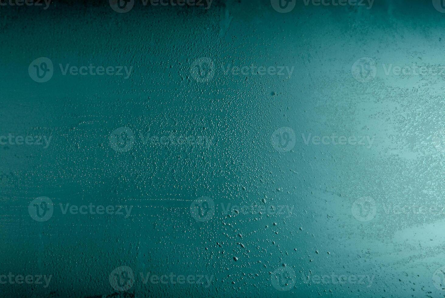 Abstract turquoise background with microscopic air bubbles. Bubbles background in aqua blue. photo