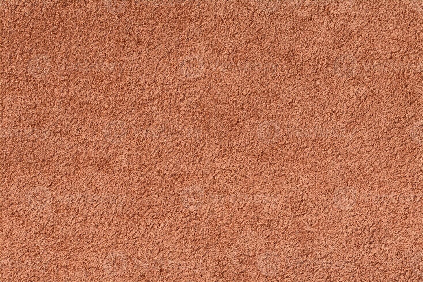 Smooth seamless texture of a terry towel. Sand color photo