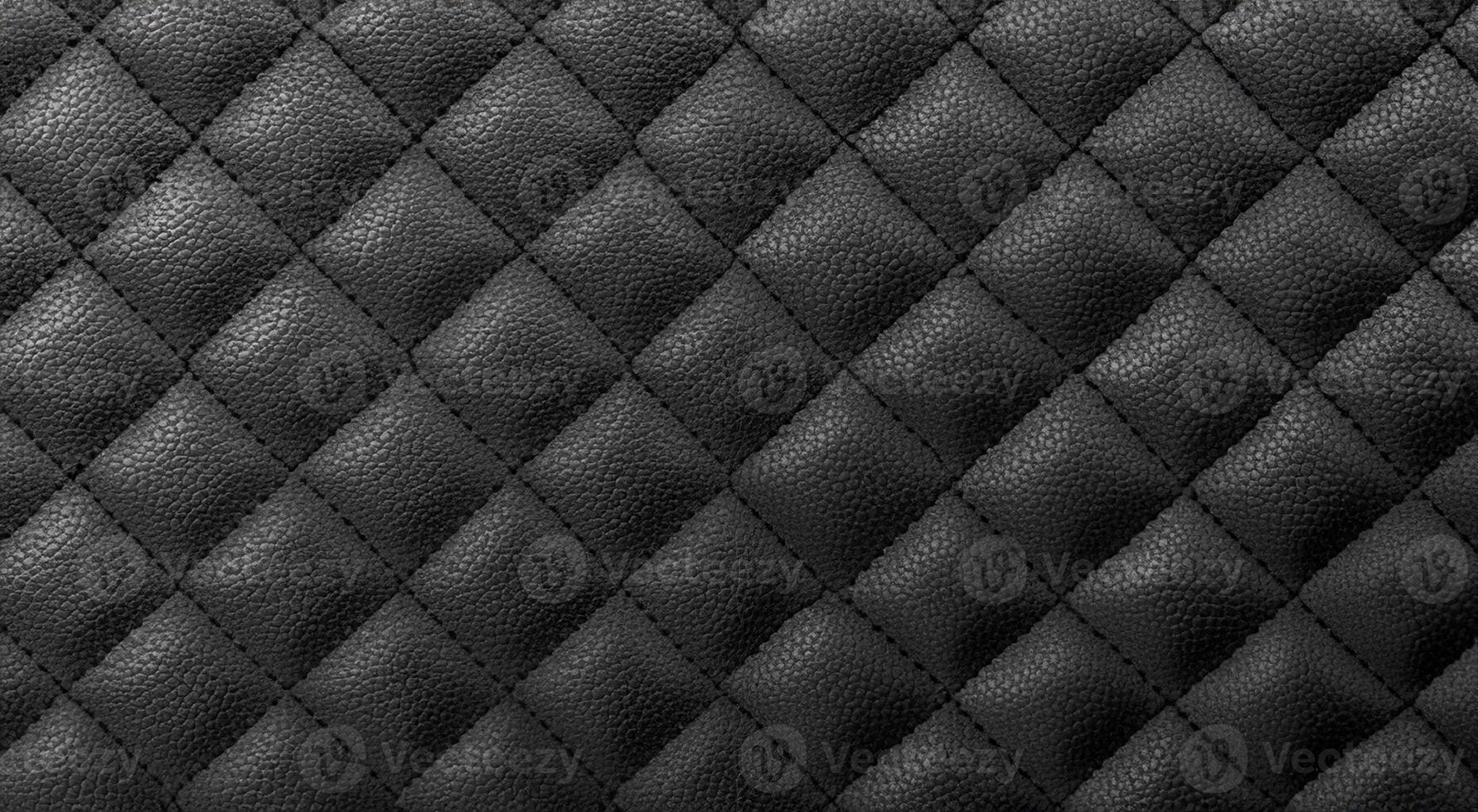 a black leather texture with a diamond pattern photo