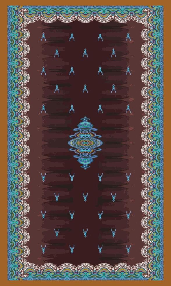 Textile Digital Design Fabric Print Wallpaper Stock vector