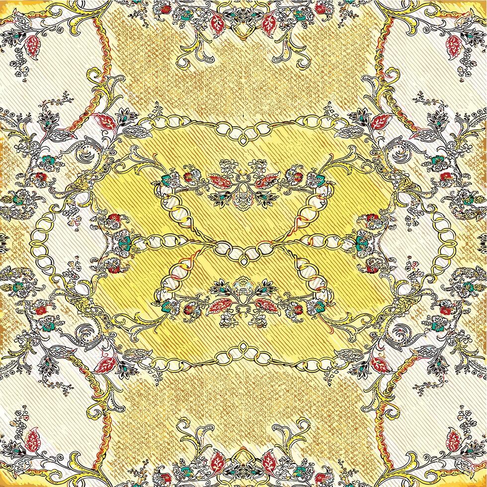 Textile Digital Design Fabric Print vector Wallpaper Stock