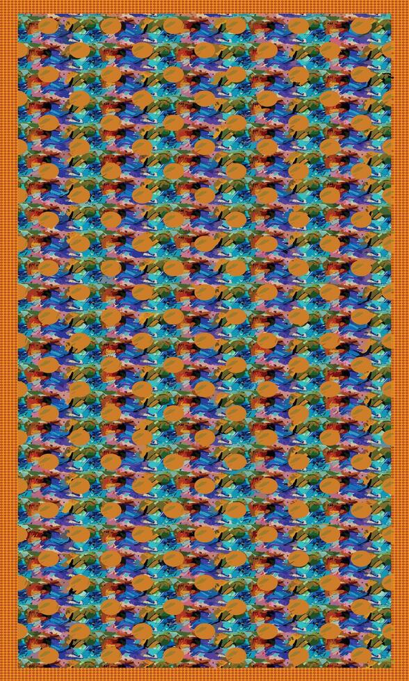 Textile Digital Design Fabric Print Wallpaper Stock vector