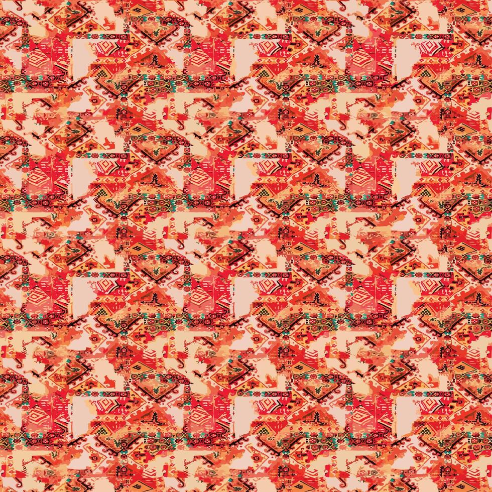 Textile Digital Design Fabric Print Wallpaper Stock vector