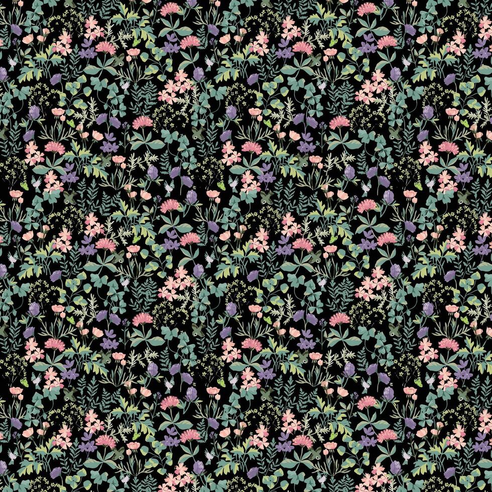 Textile Digital Design Fabric Print Wallpaper Stock vector