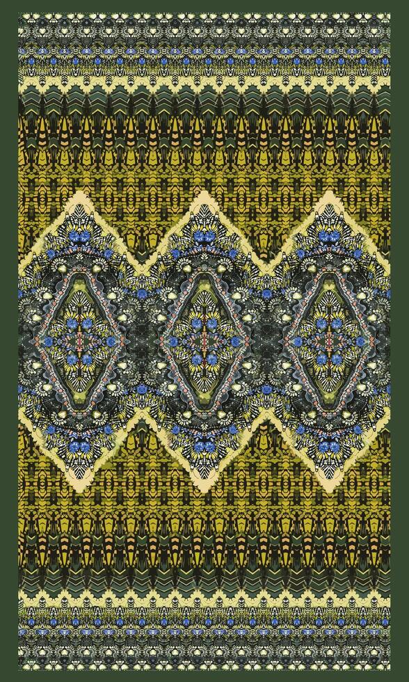 Textile Digital Design Fabric Print Wallpaper Stock vector