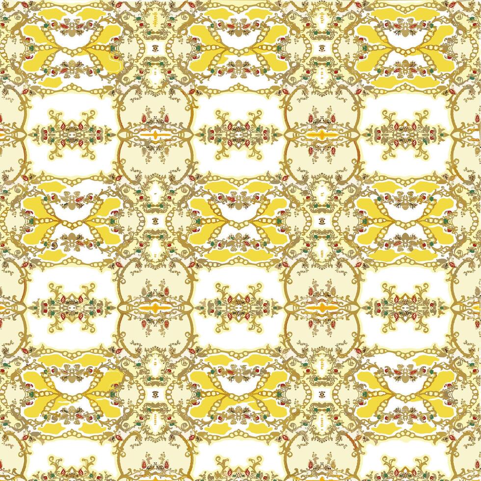Textile Digital Design Fabric Print Wallpaper Stock vector