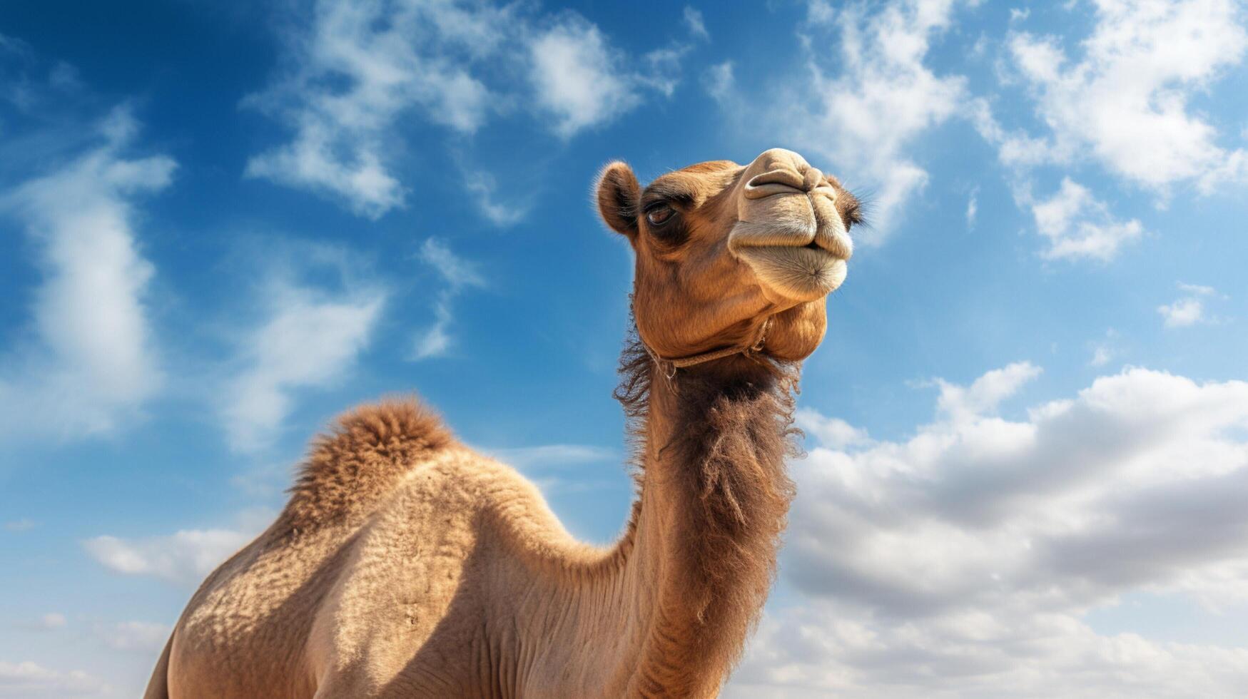 AI generated camel high quality image photo